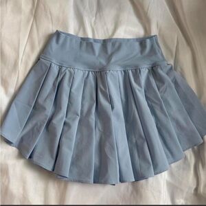 Aerie Light Blue Skater Skirt